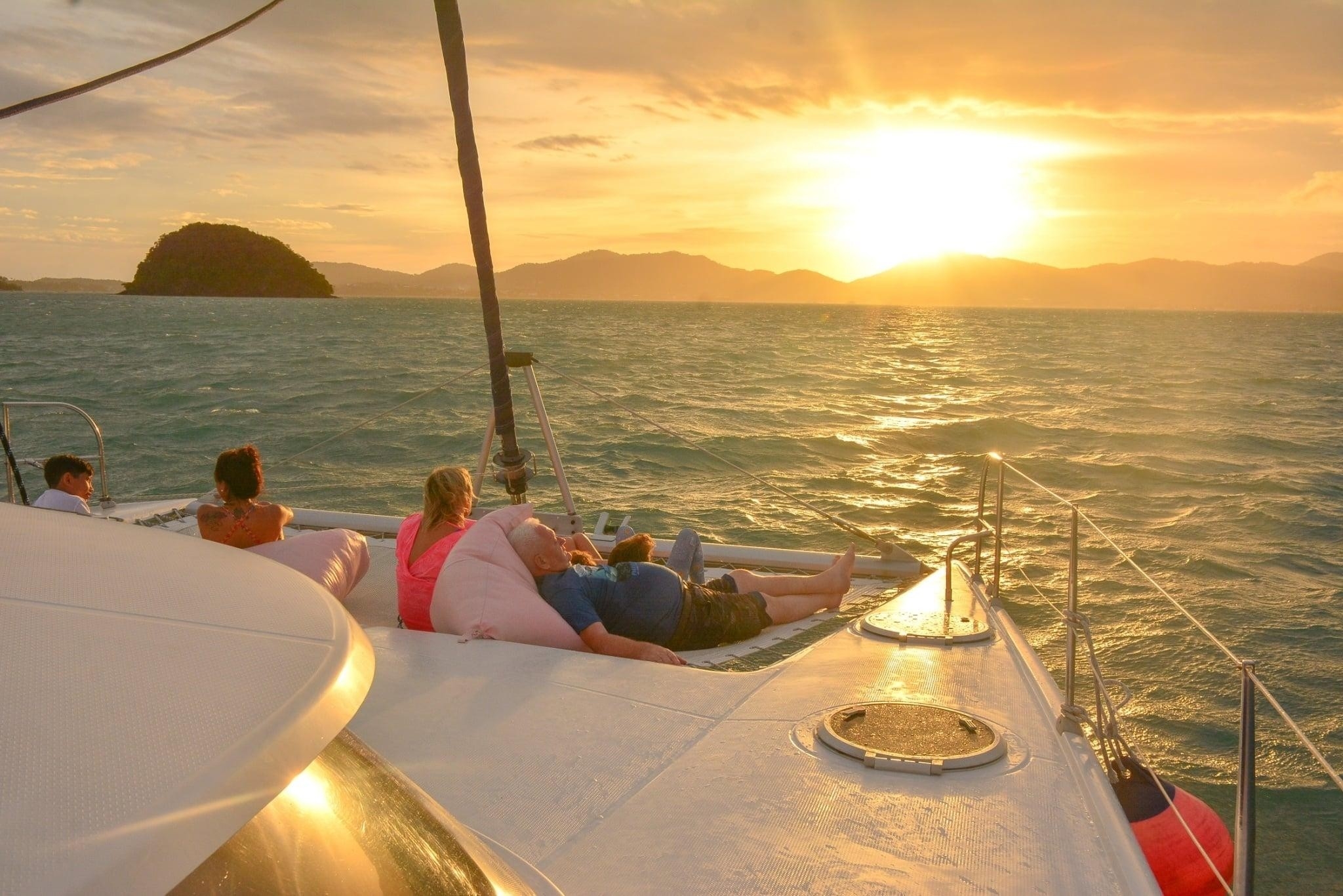 Coral Island Sunset Catamaran Tour from Phuket