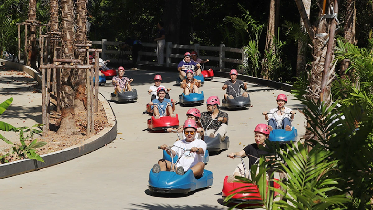 Mario Luge in Hanuman World