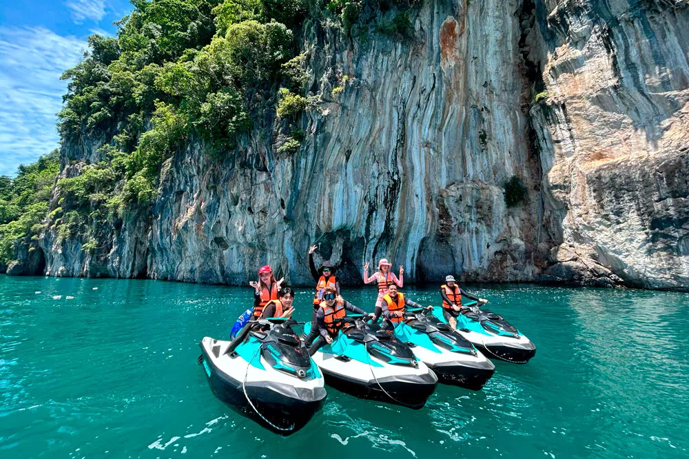 Phuket Jet Ski Tour to 5-8 Islands