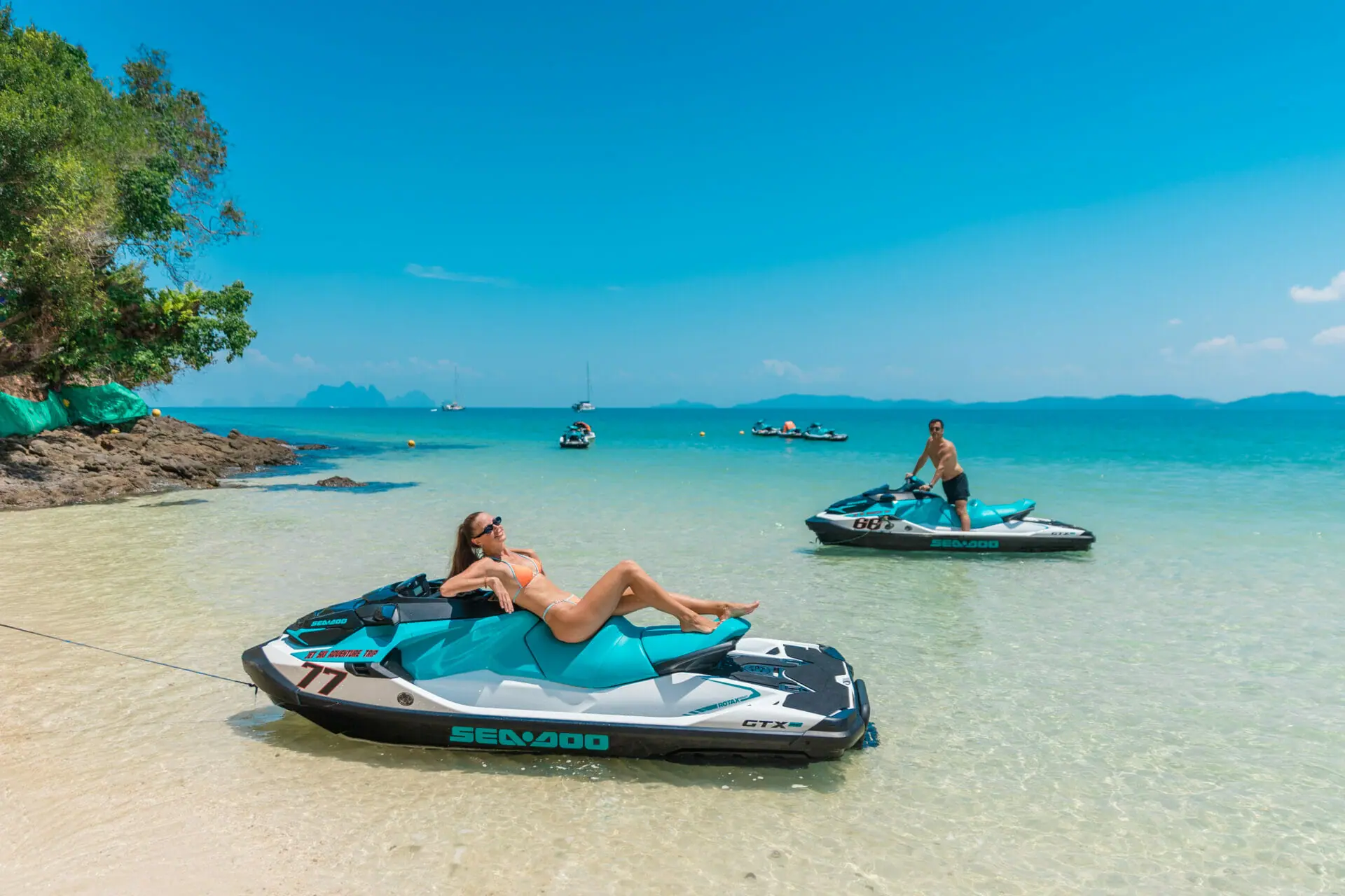 Phuket Jet Ski Tour to 5-8 Islands