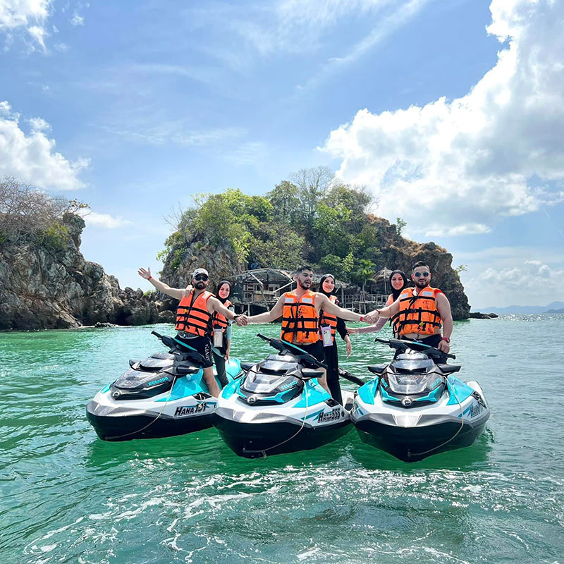 Phuket Jet Ski Tour to 5-8 Islands