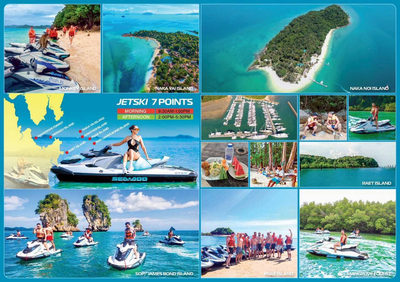 Phuket Jet Ski Tour to 5-8 Islands