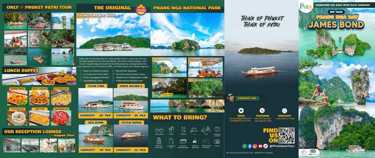 4 in 1 Canoeing Phang Nga Bay & James Bond by Acthethic Cruise