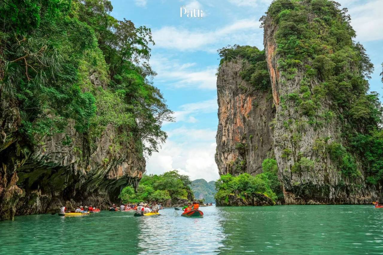 4 in 1 Canoeing Phang Nga Bay & James Bond by Acthethic Cruise