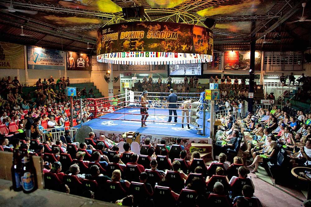 Authentic Muay Thai Fights at Patong Boxing Stadium