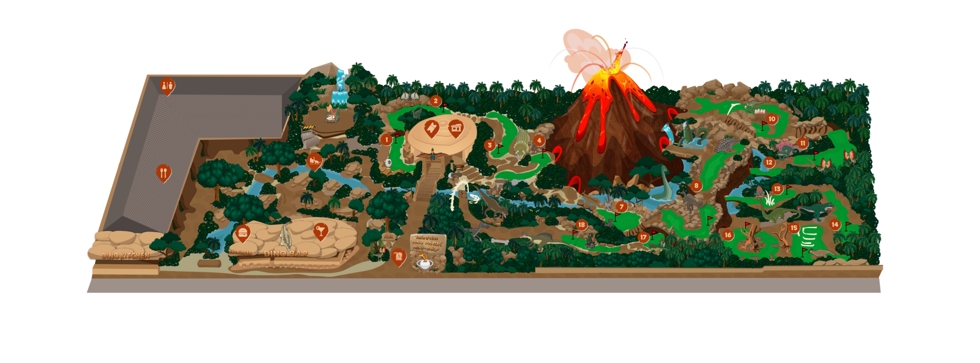 Jurassic Mini-Golf 
