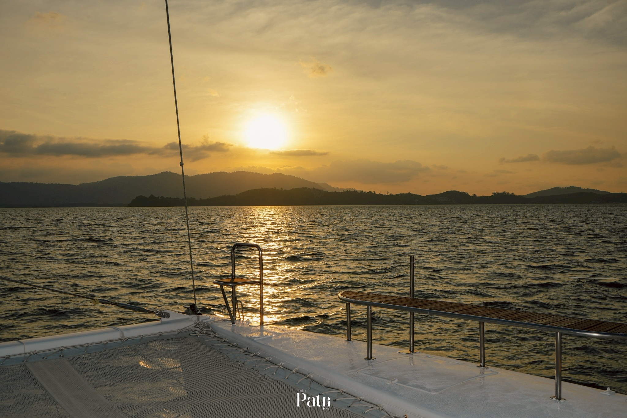 Lazy James Bond by Catamaran Yacht PPT4